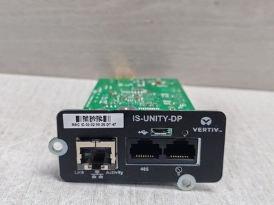 Vertiv Liebert IS-UNITY-DP Communication Card 417831G/2 REV.43-New Without Box