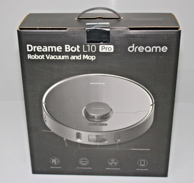 Dreame BOT L10 Pro Roboterstaubsauger und Wischmopp 46 Watt Schwarz NEU