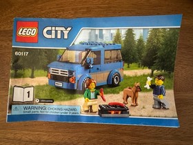 LEGO CITY: Van & Caravan (60117) - COMPLETE - Only Book 1 of Instructions