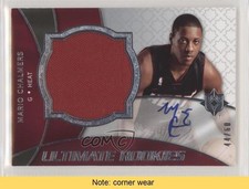 2008-09 Ultimate Collection Silver 44/60 Mario Chalmers #140 Auto READ 0p5