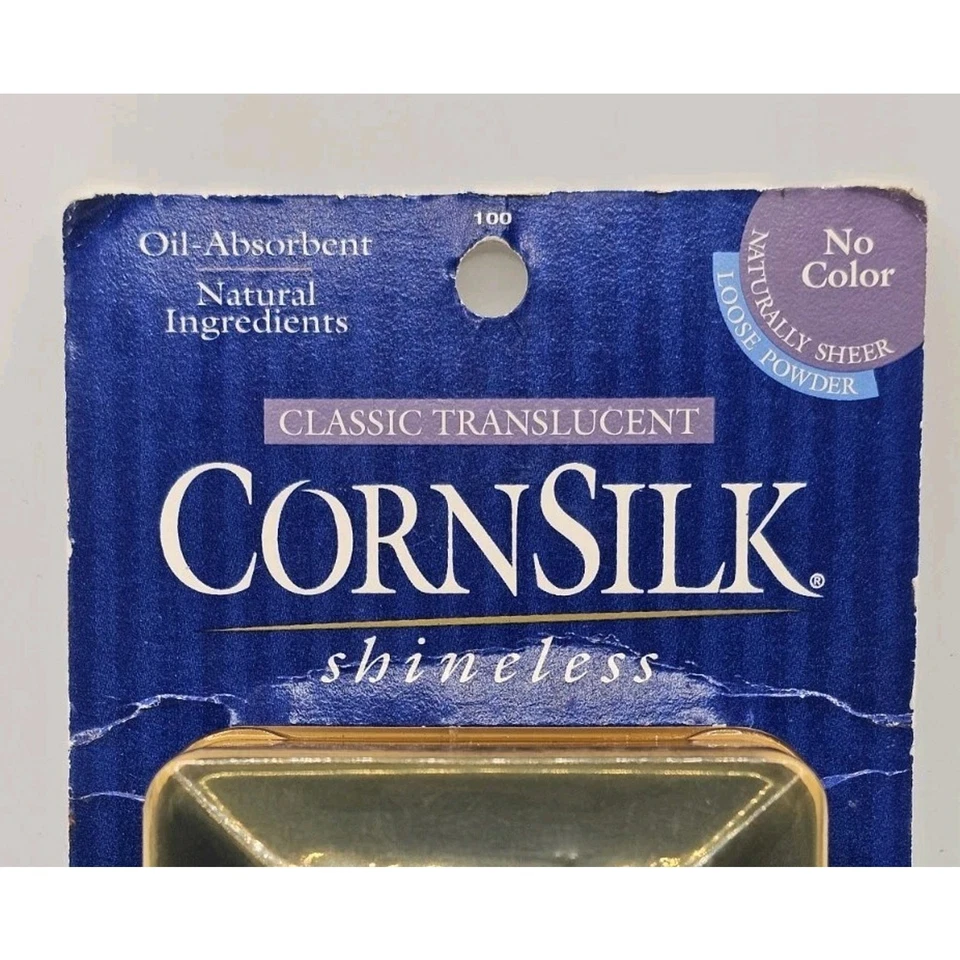 Polvo suelto translúcido clásico de seda de maíz sin color transparente sin brillo 1997 Foto 2 de 4
