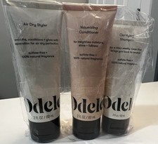 Odele Haircare Travel Set 3pc Clarifying Shampoo Conditioner Styler Minis