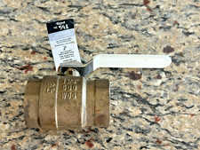 1-1/4" FNPT, Lead-Free Bronze Std. Port Ball Valve, 150 WSP 600 WOG Reliabilt