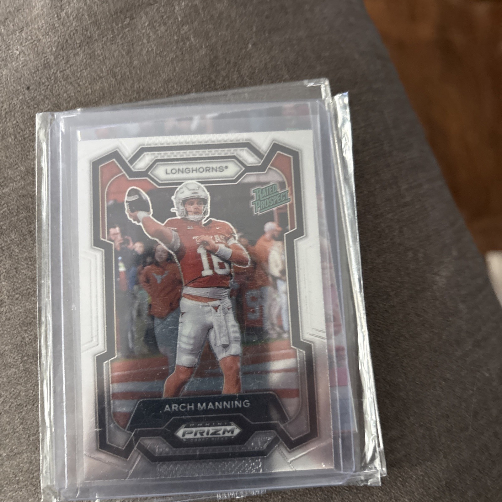 2024 Panini Prizm Draft Picks - Rated Prospect Arch Manning #192 Ruby Wave Prizm