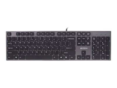 A4tech KV-300H Full-Size (100%) USB Kabel Grau 104 Tasten A4TKLA39976