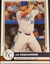Topps 2026 Series 1 Jac Caglianone Rookie Kansas City Royals MLB Card #80