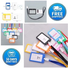 Pelsone Card Holder ID Badge Lanyard Neck Strap Men Women