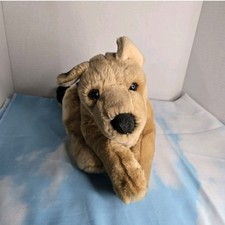 Toys R Us Animal Alley 17" Laying Down German Shepherd Dog