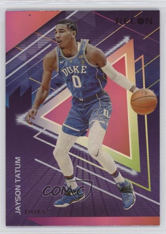2022-23 Panini Chronicles Draft Picks Recon Pink Jayson Tatum #24 14fw