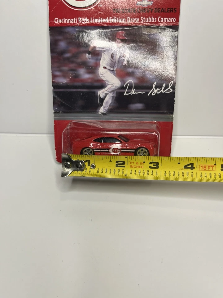 Cincinnati Reds Drew Stubbs Tri State Chevy Dealers Camaro Diecast Car MLB - Image 3 of 4