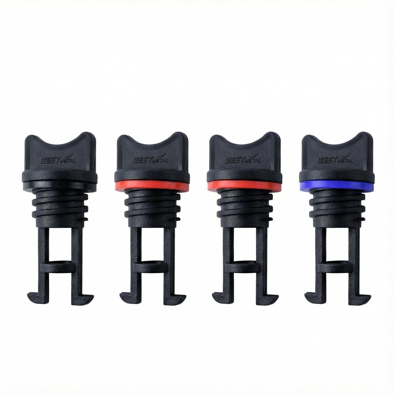 4pcs Boat Drain Plug Kit with Scupper Plugs for Kayak, Canoe