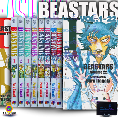 Beastars Vol 1-22 Manga English Full Set Comic Books New by Paru