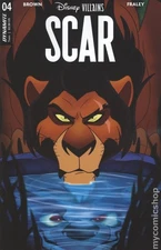 Disney Villains Scar #4B Forstner Variant FN 2023 Stock Image