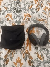 Skullcandy Crusher Evo Over-Ear Bluetooth Headphones 3.5mm Black/Gray Pouch
