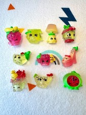 Lot of 10 Shopkins Season 9 Wild Style Glazed Fruits Tribe