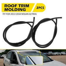 Left Right Roof Trim Drip Molding Kit For 2013-18 Nissan Altima 73853-3ta0a