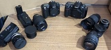 Nikon Cameras - Lenses - Battery Pack Bundle - Untested