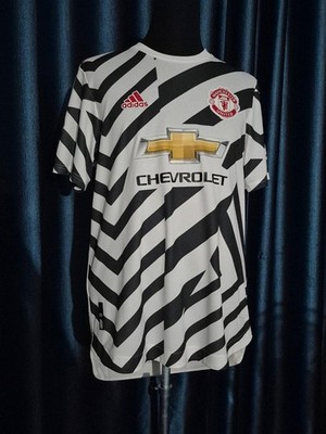 Manchester United 2020/2021 Third Player Issue B.Fernandes Zebra Kit