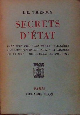 Tournoux SECRETS D'ÉTATS Plon