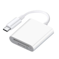 2 in 1 USB C OTG Card Reader SD TF Memory Card Adapter for iPad Tablet Phone
