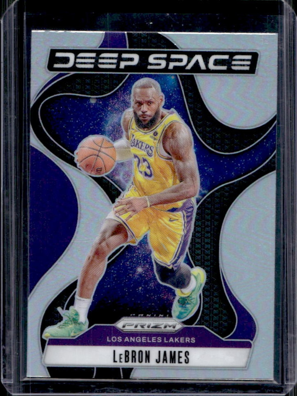 2024-25 Panini Prizm LeBron James Deep Space Silver #5 Lakers