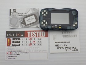 AS IS-SwanCrystal Console (SCT-001 Clear Black) WonderSwan JP GAME 9000024699809