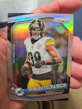 2025 Panini Prizm Minkah Fitzpatrick #132 Prizm Silver Miami Dolphins