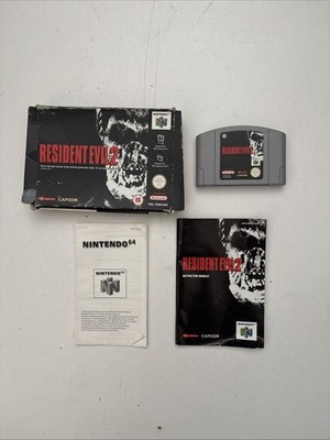 Resident Evil 2 N64 Nintendo 64, komplett mit Handbuch