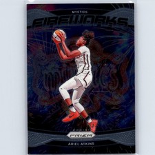 2024 Panini Prizm WNBA Ariel Atkins #3 Fireworks Washington Mystics