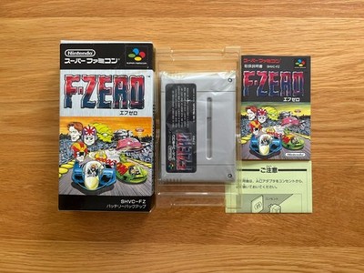 Komplett! F-Zero Japan Super Famicom Nintendo SNES SFC