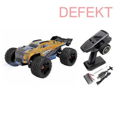 Absima RC Modellauto Truggy Rennwagen Race Truggy Rapid orange Allrad DEFEKTWARE