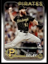 2024 Topps Colin Selby Rookie Pittsburgh Pirates #668