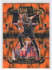 2023-24 Panini Select Orange Flash Prizm DeMar DeRozan Chicago Bulls #10