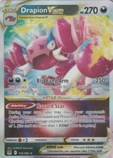 Drapion VSTAR 119/196 Holo Ultra Rare Lost Origin Pokemon Near Mint
