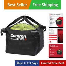 Sports EZ Travel Cart, Tennis  Pickleball Hopper, Padel, Portable Compact De...