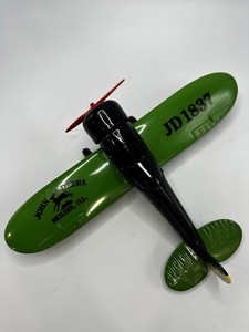 John Deere Travel Air Model R Airplane Bank JD 1837