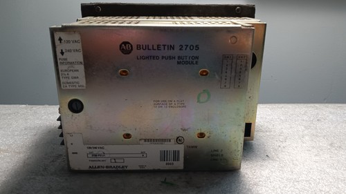 Allen Bradley 2705-P21J1 Redipanel Push Button Keypad Module Ser A - Picture 2 of 4