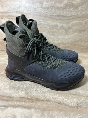 Size 9.5 Nike Air Zoom Tallac ACG Hiking Boot Sneaker Green Black NBY 865947-002