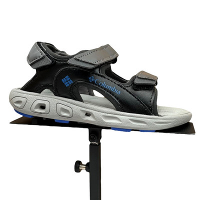 Columbia Techsun Toddler Boys Adjustable Sandals Size 9 Dark Gray-Blue Open Toe