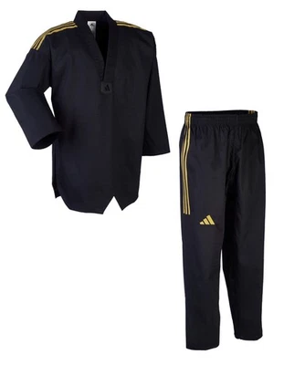 adidas Taekwondoanzug adi champion colour schwarz, ADITCC01 - Bild 1 von 4
