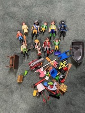 Playmobil Large Figures Lot Some Accessories Knights City People 0043