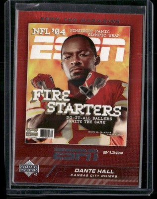 Dante Hall 2005 Upper Deck ESPN ESPN The Magazine Covers #TM-5