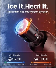 Bob and Brad X6 Pro Max Massage Gun Heat-Cold & Metal Handheld Athletes Relief