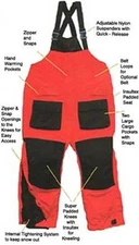 Arctic Armor Floating Extreme Weather Bibs Red XL