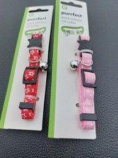 paire de colliers chat neufs