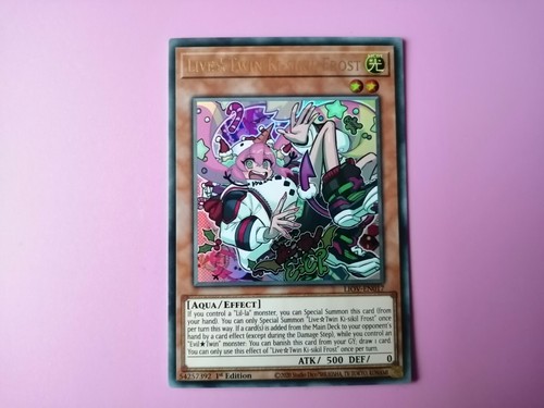 Yugioh Lebender Zwilling Ki-sikil Frost LIOV-DE017 1. Auflage Ultra Rare