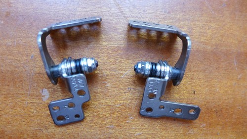 ✅SONY VAIO PCG-61511M VPCEE GENUINE HINGE HINGES SET PAIR LEFT RIGHT - Zdjęcie 2 z 2