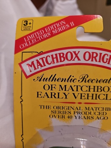 Matchbox Originals Limited Collectors' Series II MG Midget TD #19 auto pressofusa - Foto 2 di 8