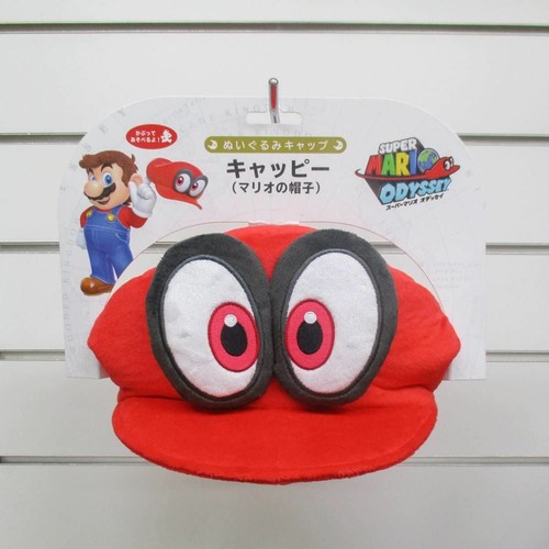 JAPAN Sanei Boeki Super Mario ODYSSEY Cappy Plush toy TRACKING - Picture 5 of 6