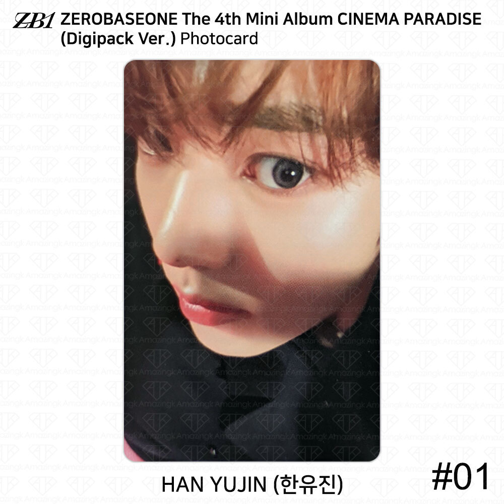 ZEROBASEONE CINEMA PARADISE – Das 4. Mini-Album (Digipack PARK GUNWOOK Version) Inkl. Geschenkkarte – Offizielles K-POP Album Versiegelt